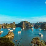 Vietnam visa for Australian citizens — Ha Long Bay cruise boats among limestone karsts, a top reason to visit Vietnam