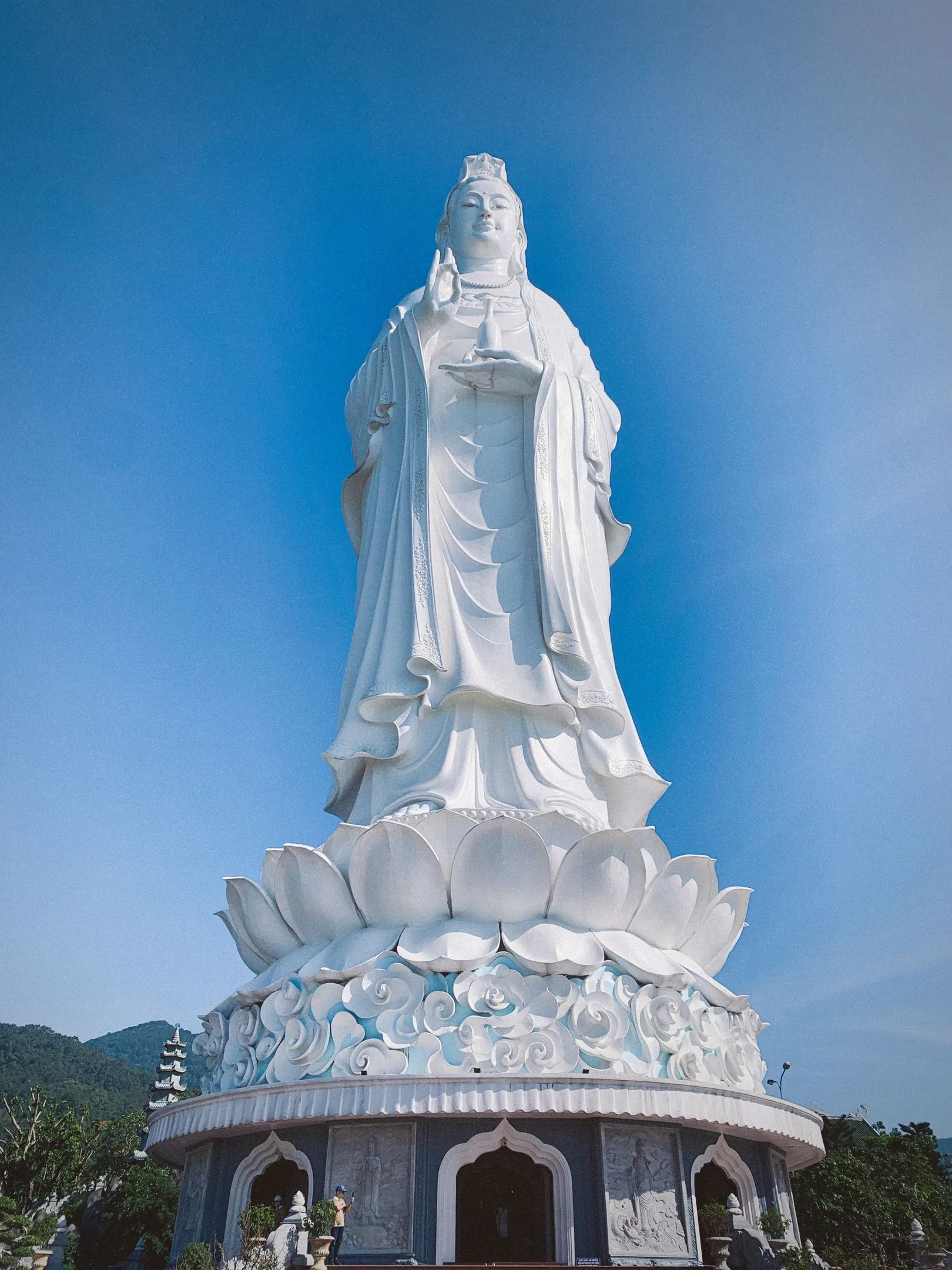The Lady Buddha statue at Linh Ung Pagoda on the Son Tra Peninsula